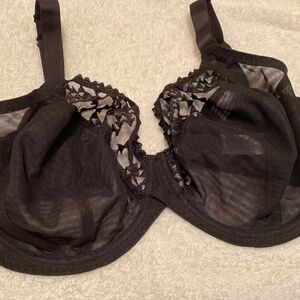 Elegant Black Lace Bra